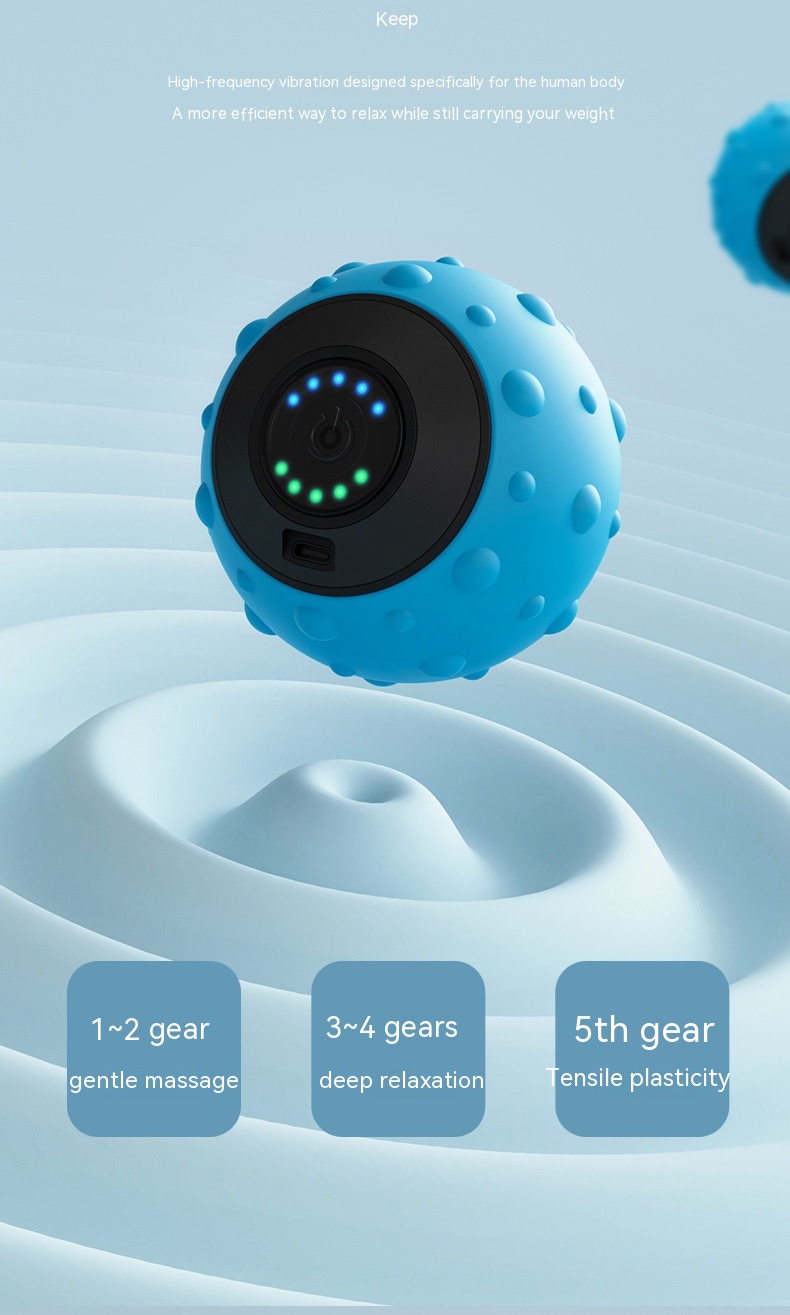 Peanut Massage Ball Shoulder And Neck Muscle Running Relaxation Massage Ball Foot Leg Fitness 17