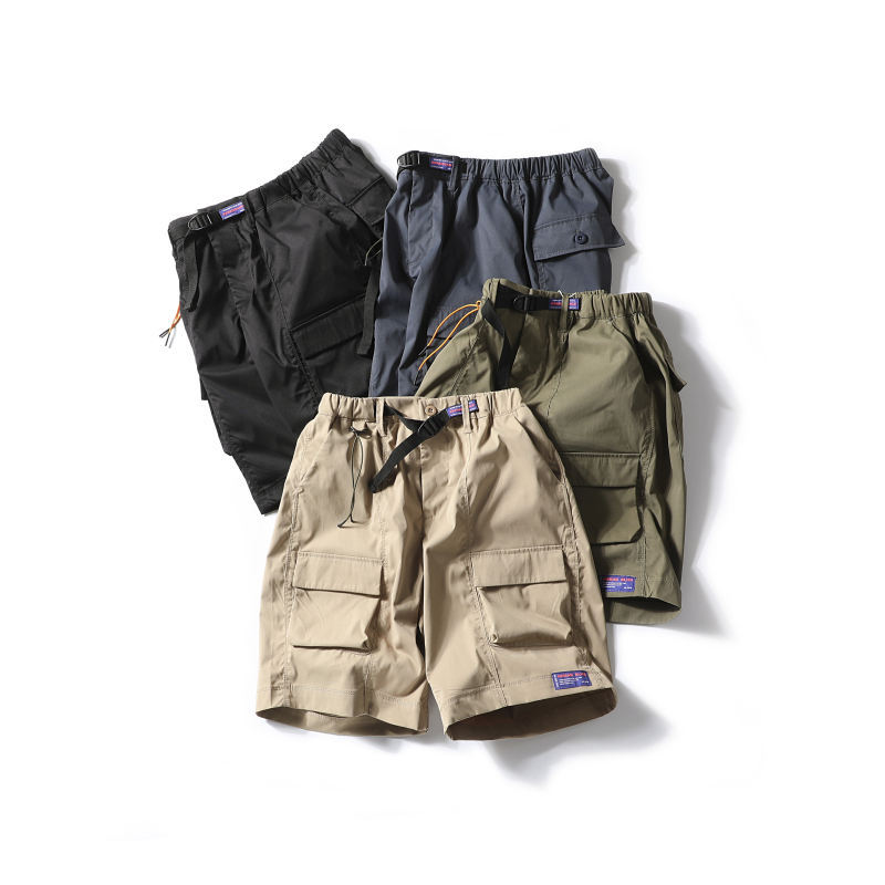 Title 2, Original Data Japanese Loose Belt Workwear Shorts