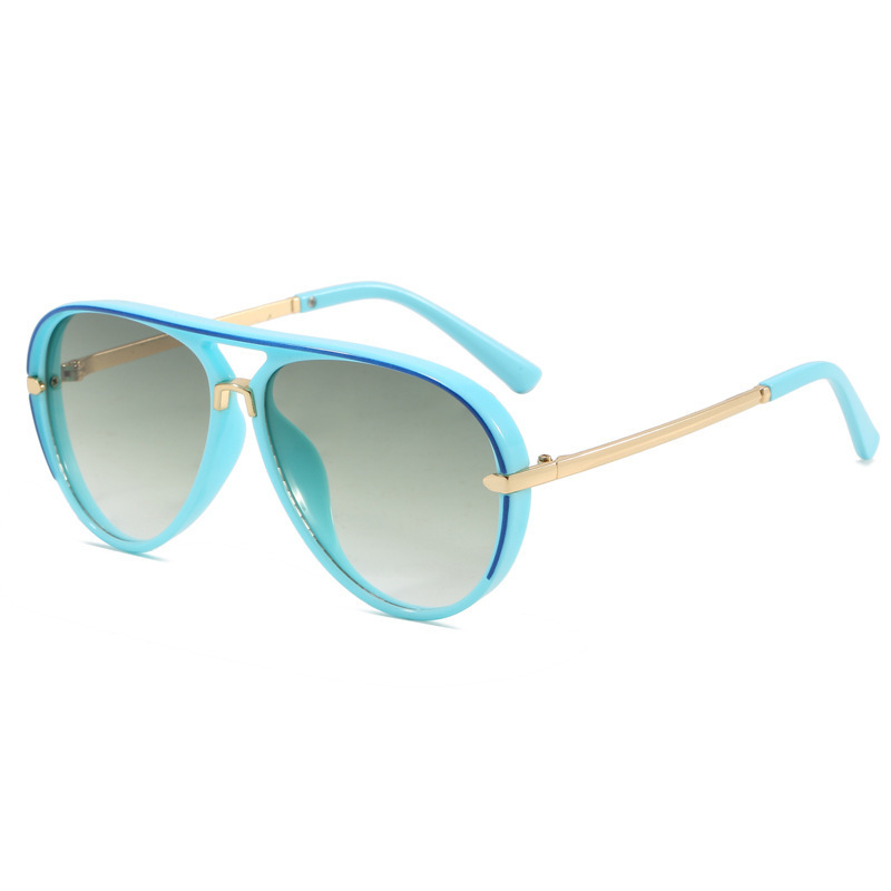 Large-frame Sunglasses Frog-style Shades