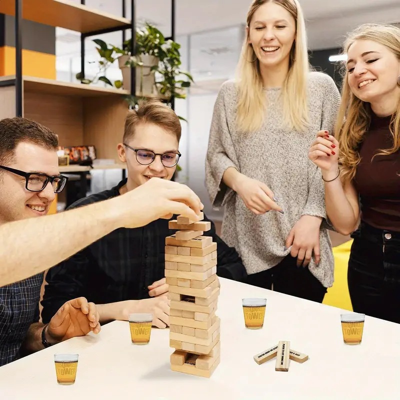 Title 2, DRUNKEN TOWER Bar Jenga