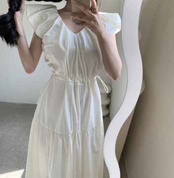 Versatile Fashionable Pleated Dress For Women
