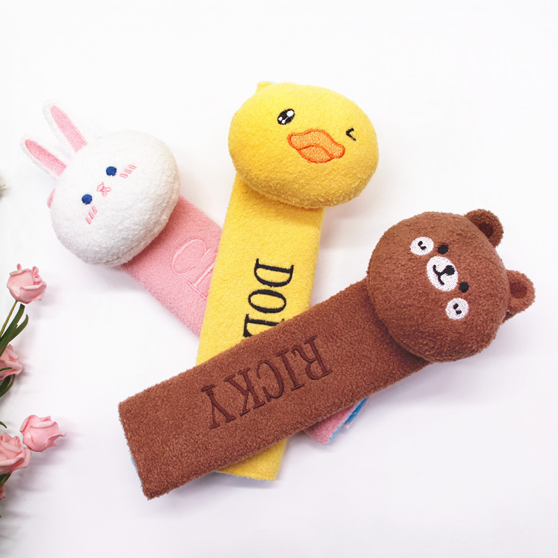 Cartoon Bear Car Interior Cute Rabbit Car Safety Belt Cover