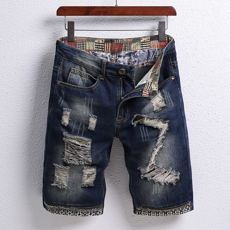 Fashionable Driven Trendy Patchwork Shorts 8