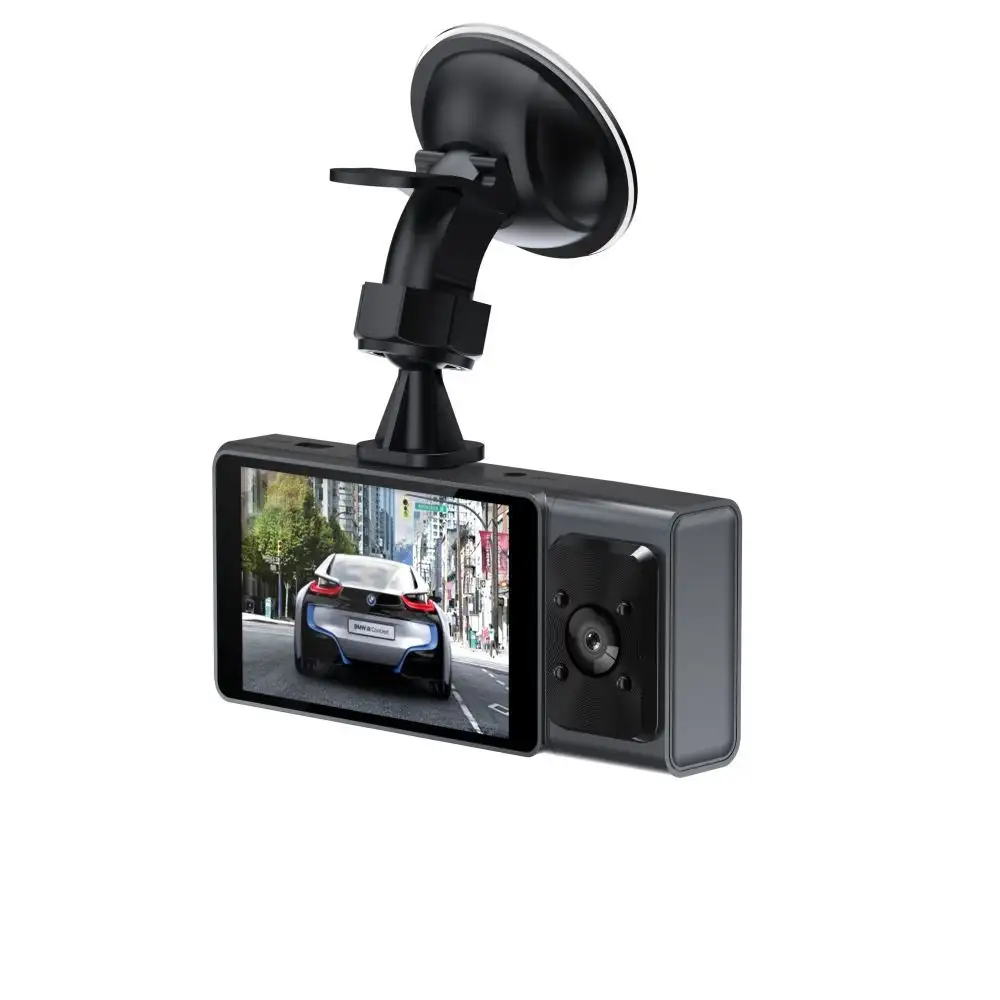 Three-lens HD 1080P Dash Cam Triple-channel In-car Camera With WiFi And Powerful Night Vision