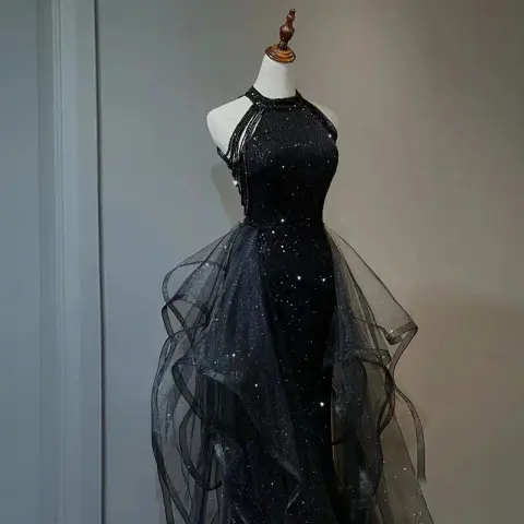 Black Evening Dress for Women