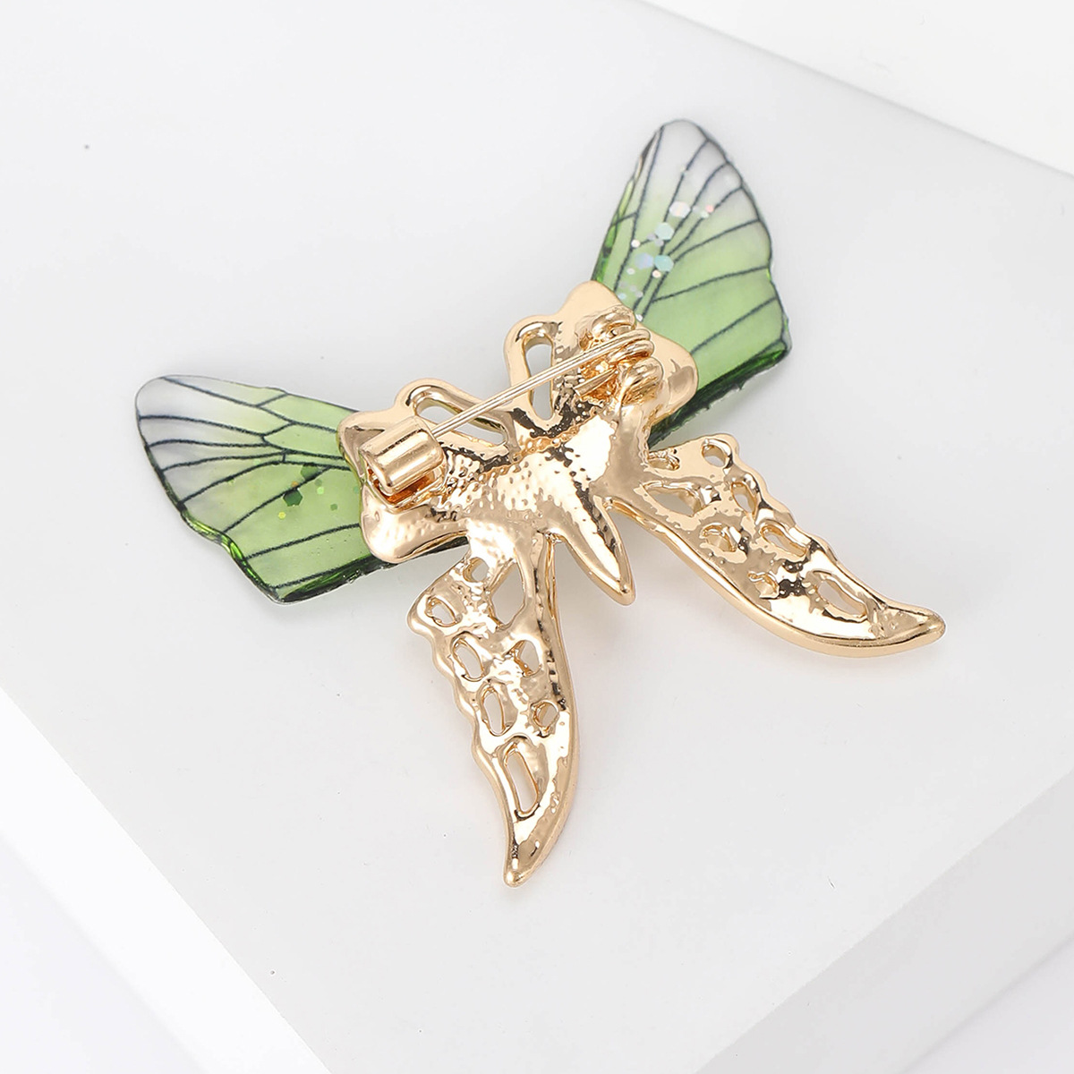 Brooch on Clothing