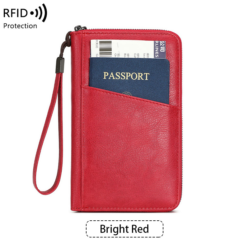 Fashion Personality And Versatility Passport Wallet - Image 8