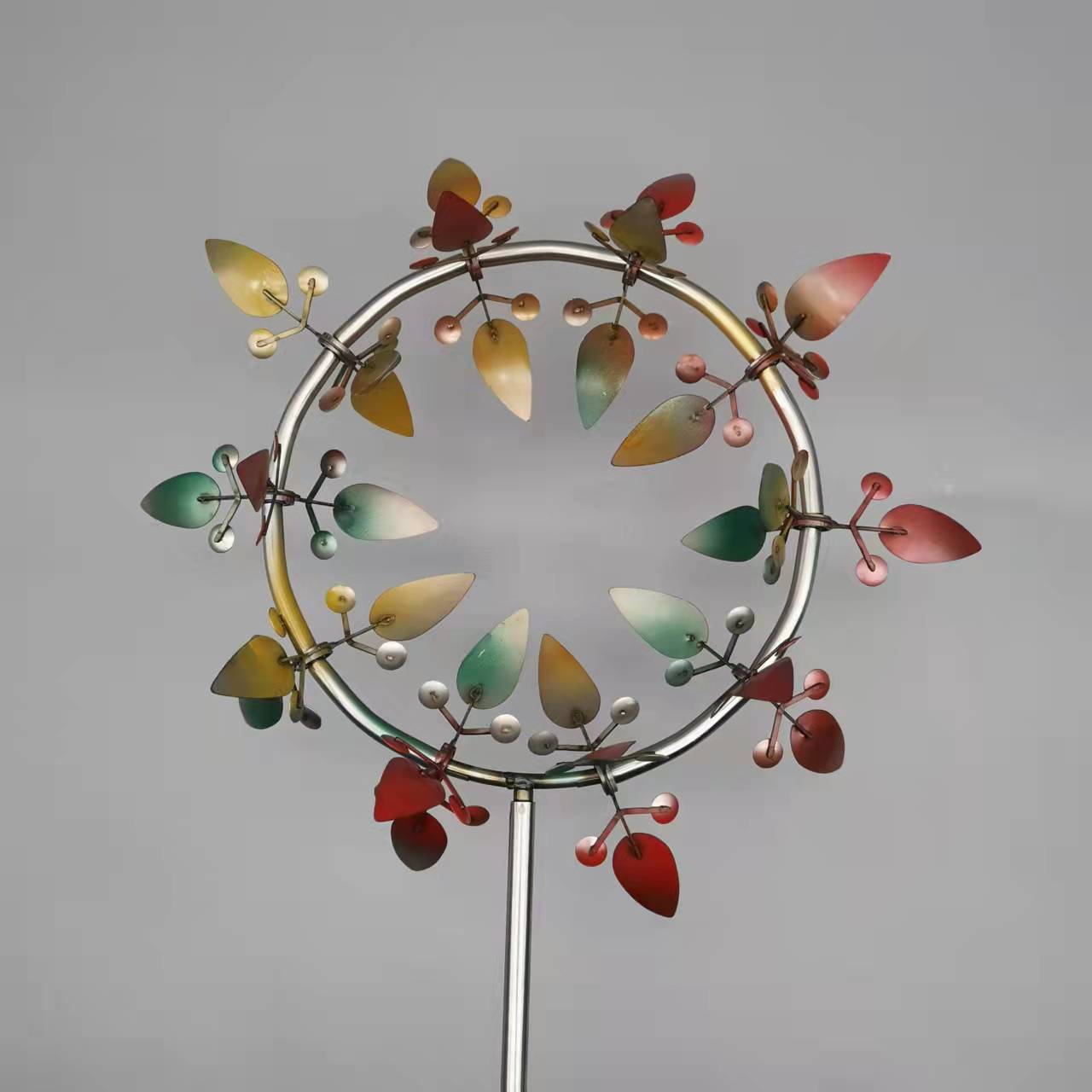 Leaf-shaped Wind Chime Garden Decoration