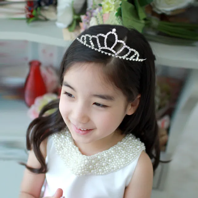 Children's Day Gift Hair Accessories Water Drop Silver I6503 - Shop at LoveMi