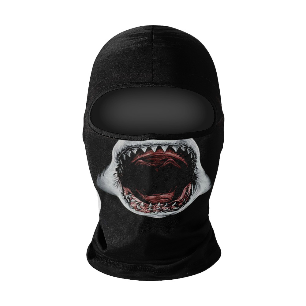 Summer Breathable Full Face Outdoor Sun Protection Quick-drying Ice Silk Headgear 45