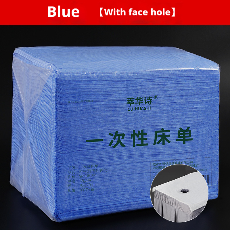 Blue With Face Holes