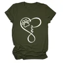 Army Green White Font