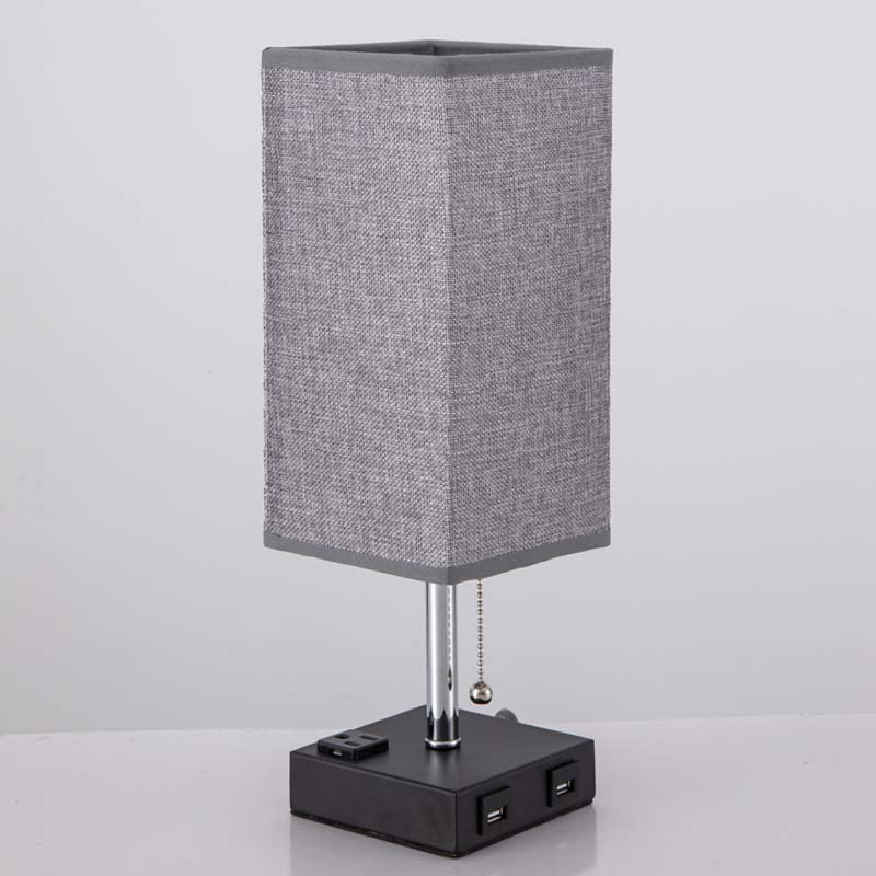 Gray Lampshade