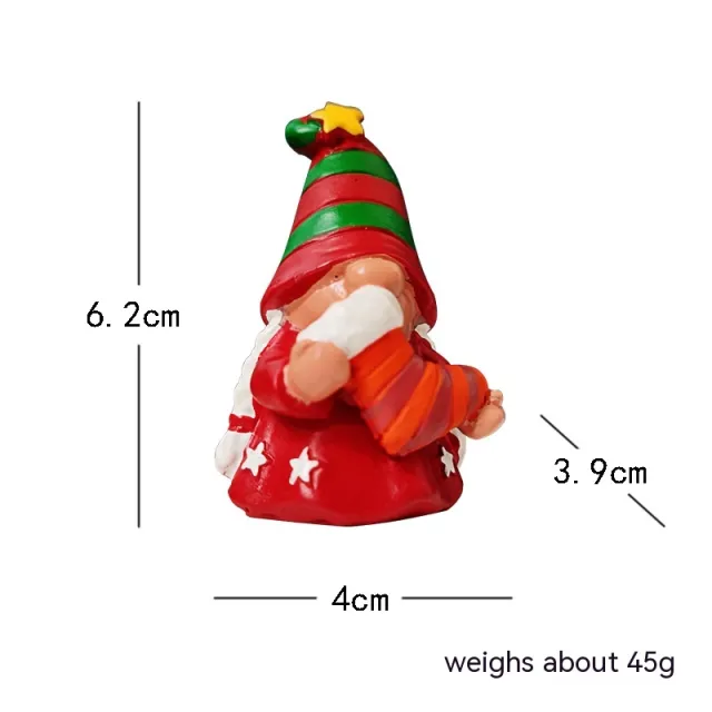 Creative Christmas Gift Home Decorations Resin Craft Ornament Christmas Essence C - Shop at LoveMi