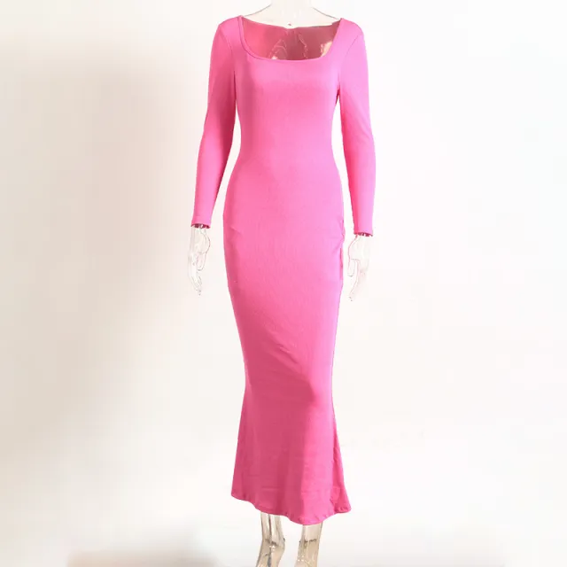 Belly Contracting And Body Slimming Hip Lifting Two in one Light Body Shaping Dress Rose Pink - Shop at LoveMi