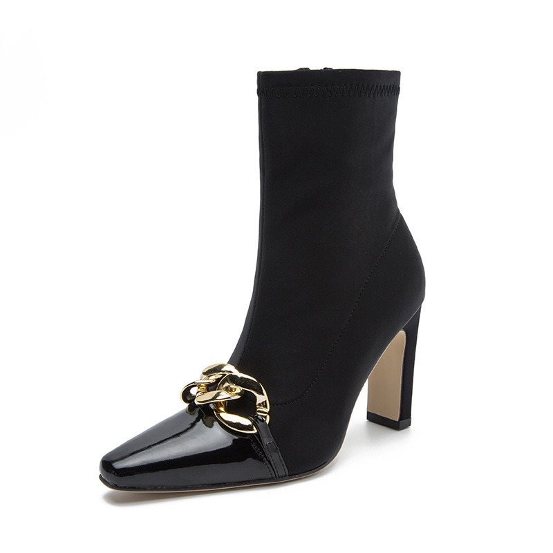 Pointed-Toe High Heels