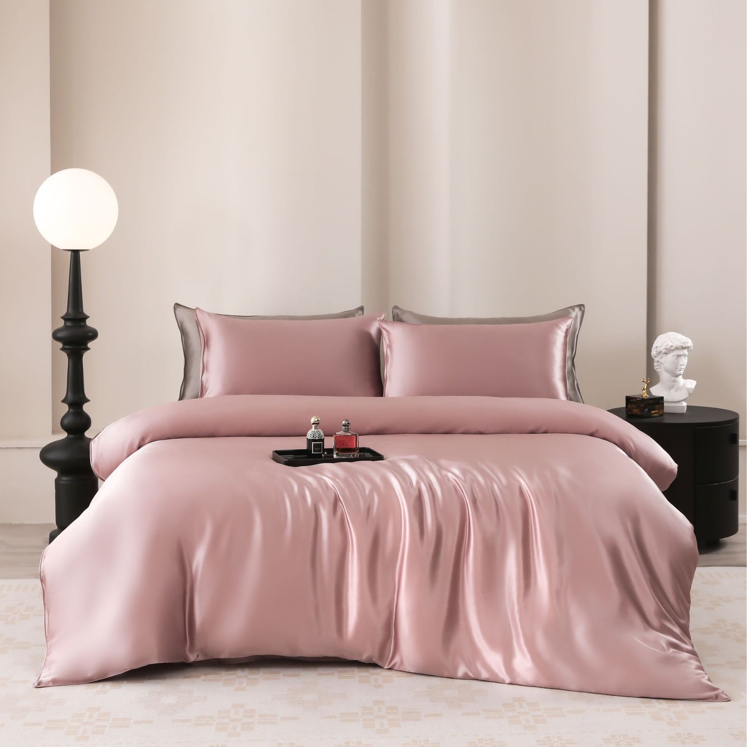 22-momme Silk Four-piece Set Silk Light Luxury thumbnail 6