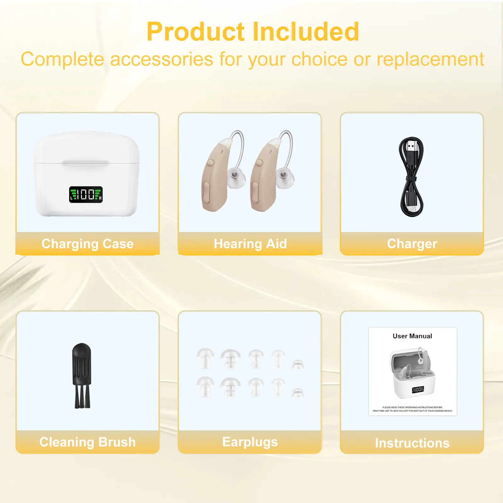Digital Elderly Sound-Collecting Hearing Aid