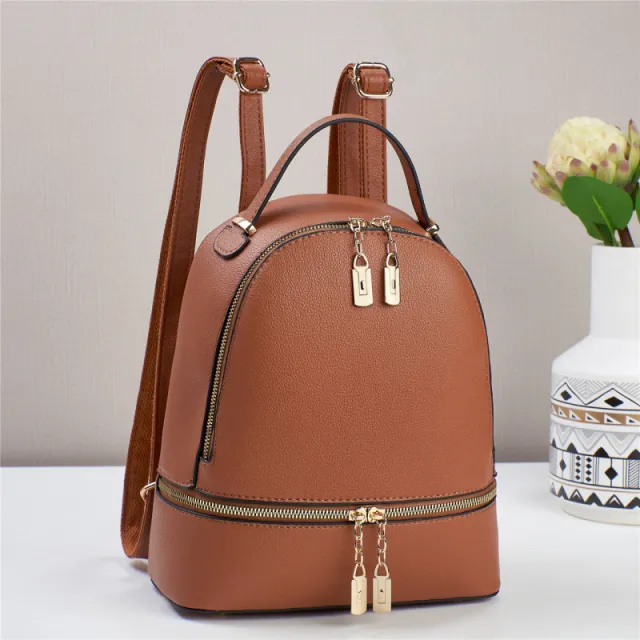 Large capacity Womens Single shoulder And Backpack Yellow - Shop at LoveMi