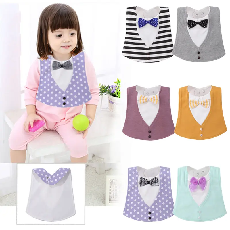 Baby Adjustable Three-dimensional Bow Tie Four-layer Waterproof