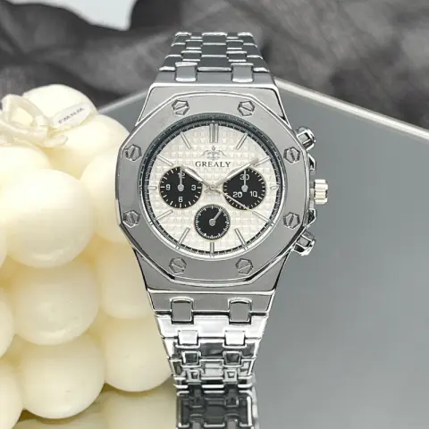 Fashion Men's and Women's Same Steel Belt Quartz