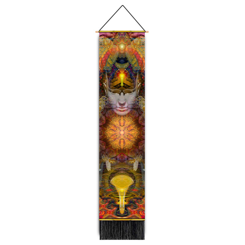 Printed Landscape Wall Hanging Tapestry, picture 6 of 12