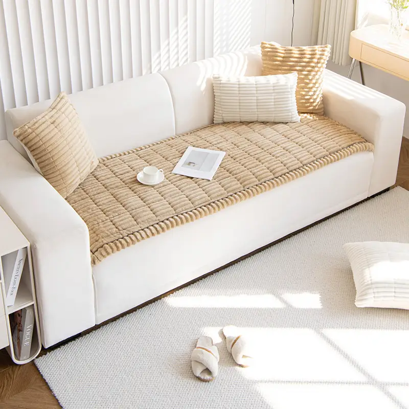 Corduroy Pet Sofa Cover For Fall And Winter