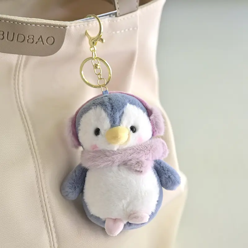 Penguin Plush Toy Key Chain Pendant