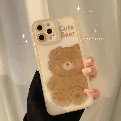 Creative Cartoon Printed Silicone Phone Case