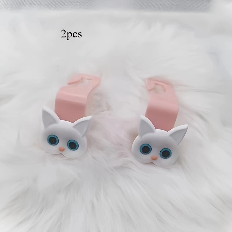 Car Seat Rear Back Hook Cartoon Cute – Pink, 1pcs