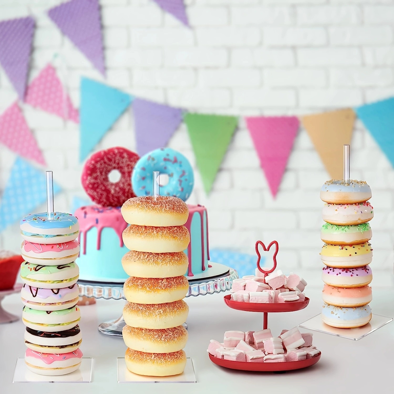 6 Factory-Direct Acrylic Donut Display Stands