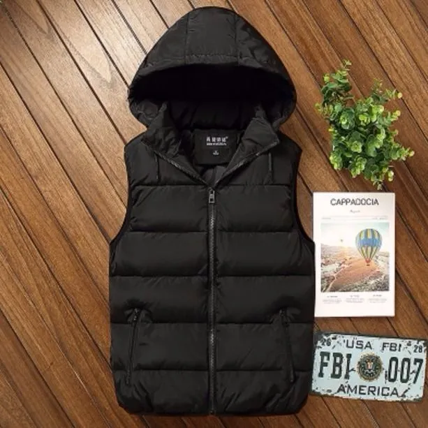 New Couples Women's Korean Version Thickened Vest Black - Shop at LoveMi