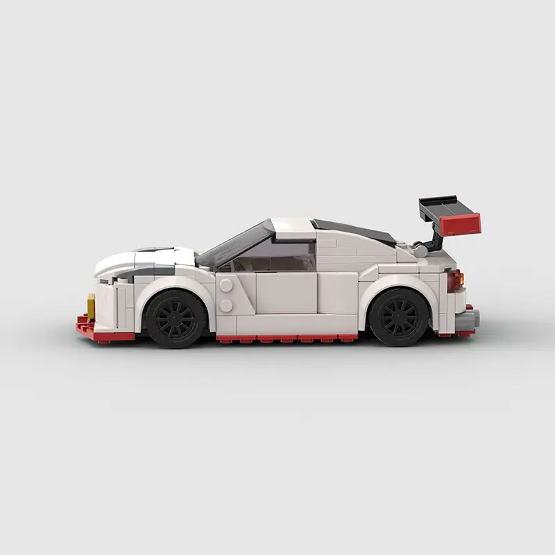 Racing Sports Car Puzzle Assembling Children's Building Blocks