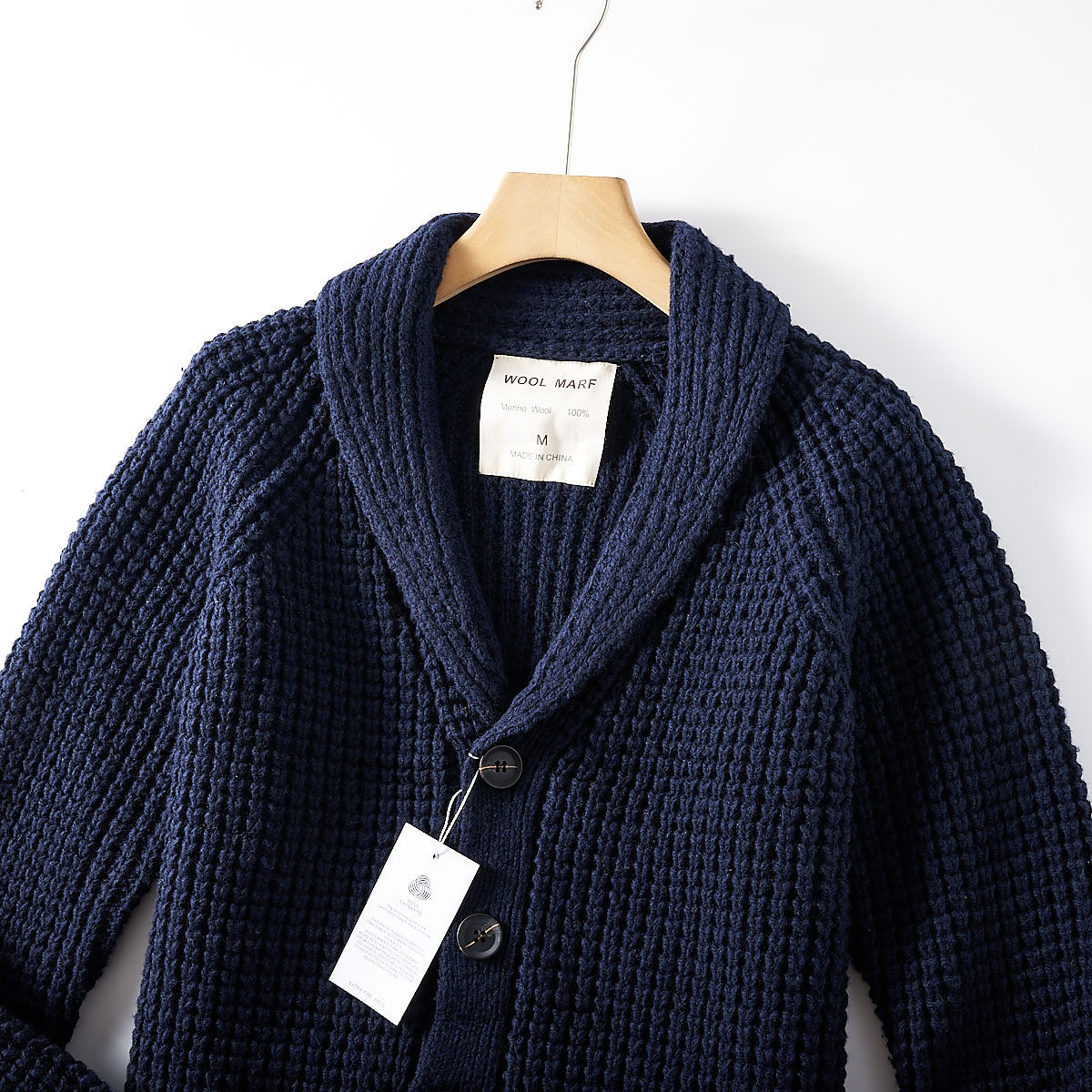 Men's V-neck Knitted Sweater Outerwear