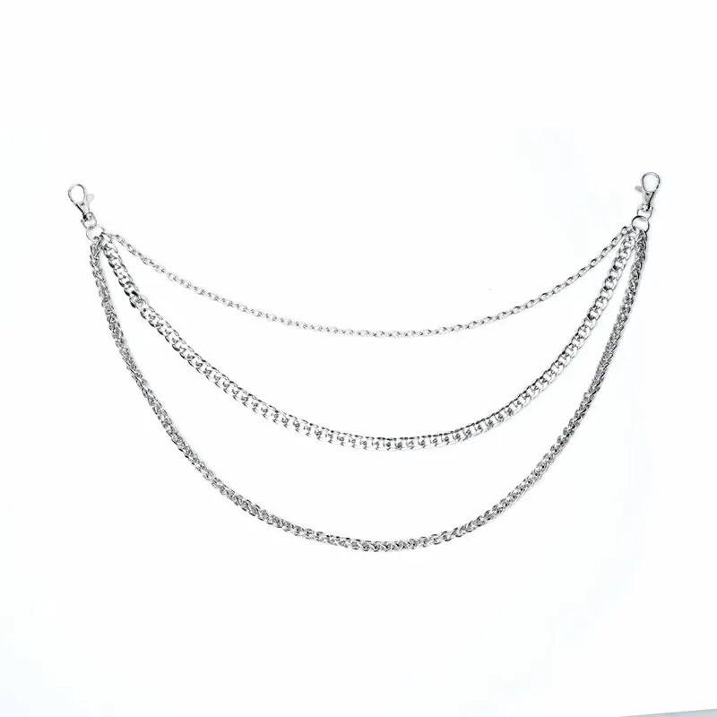 Clothing Accessories Hip Hop Jeans Metal Waist Chain