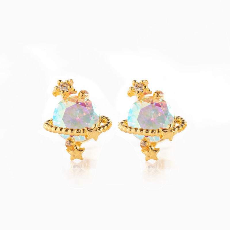 Cute Starry Sky Sweet Fairy Seat Ear Studs