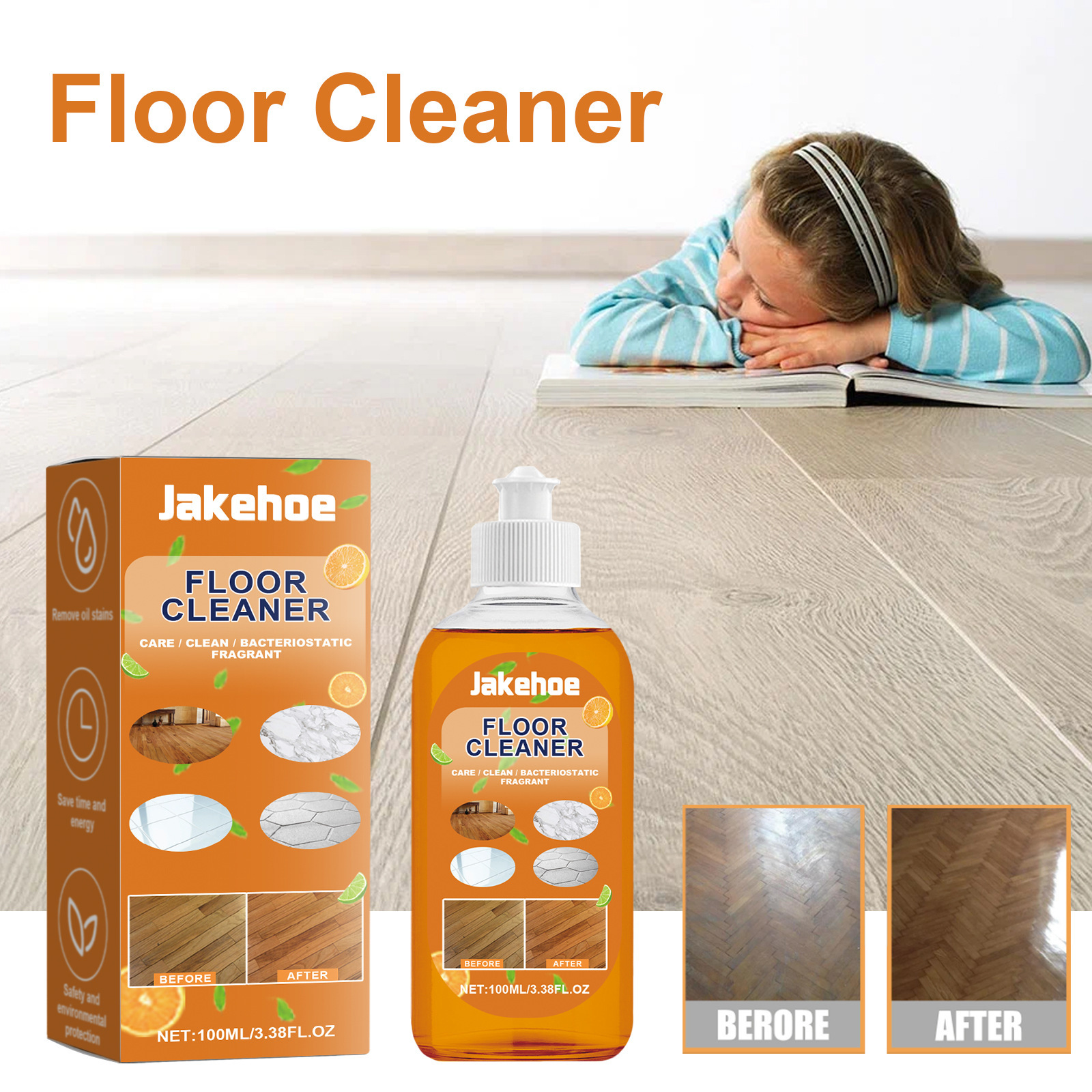 Title 1, Cleaning And Brightening Multi Effect Floor Cle...