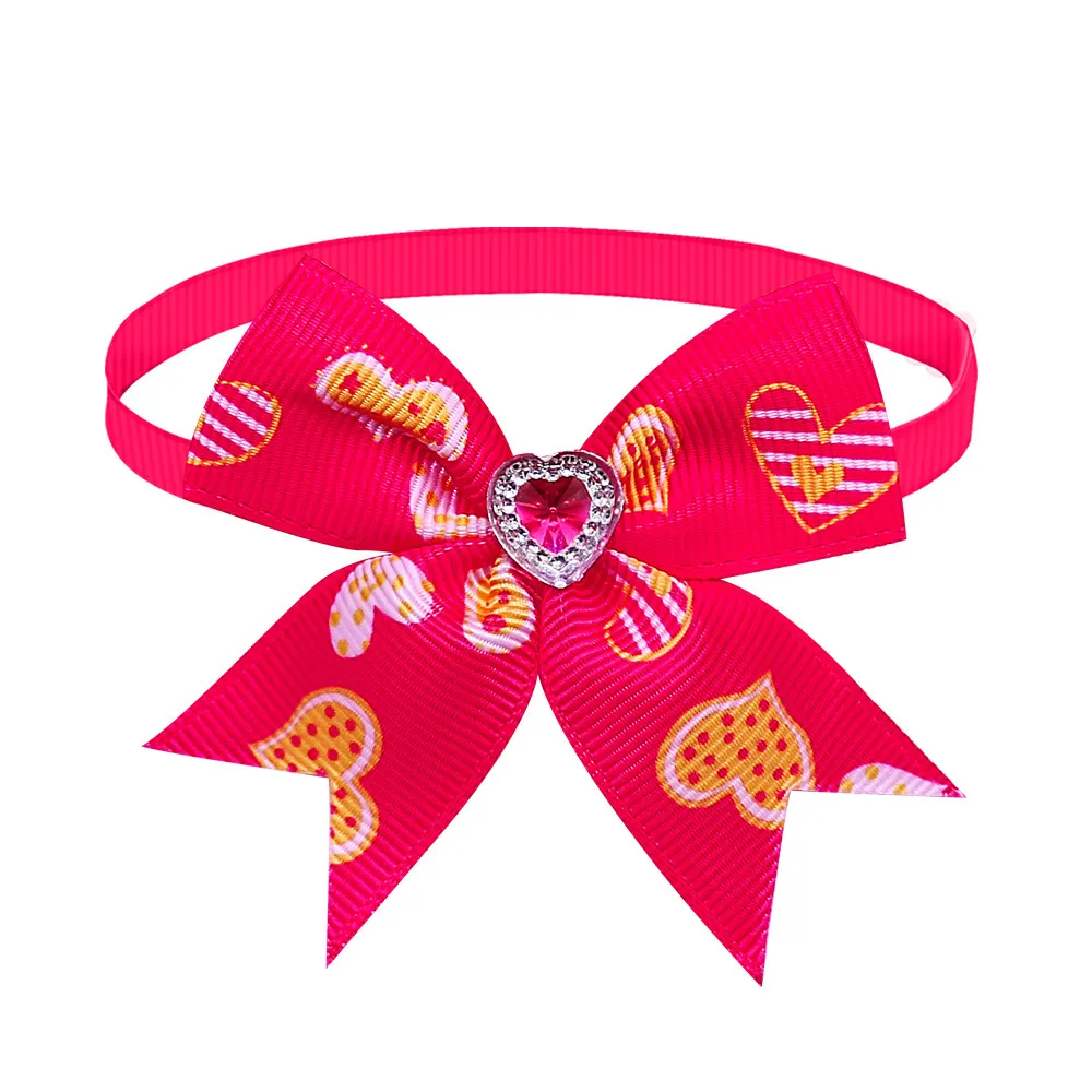 Pet Love Diamond Bow Tie Bow Tie Accessories - Bt24211