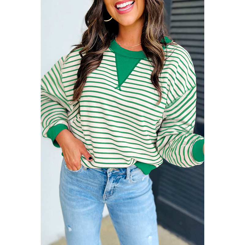 Stylish Simple And Versatile Loose Top For Women