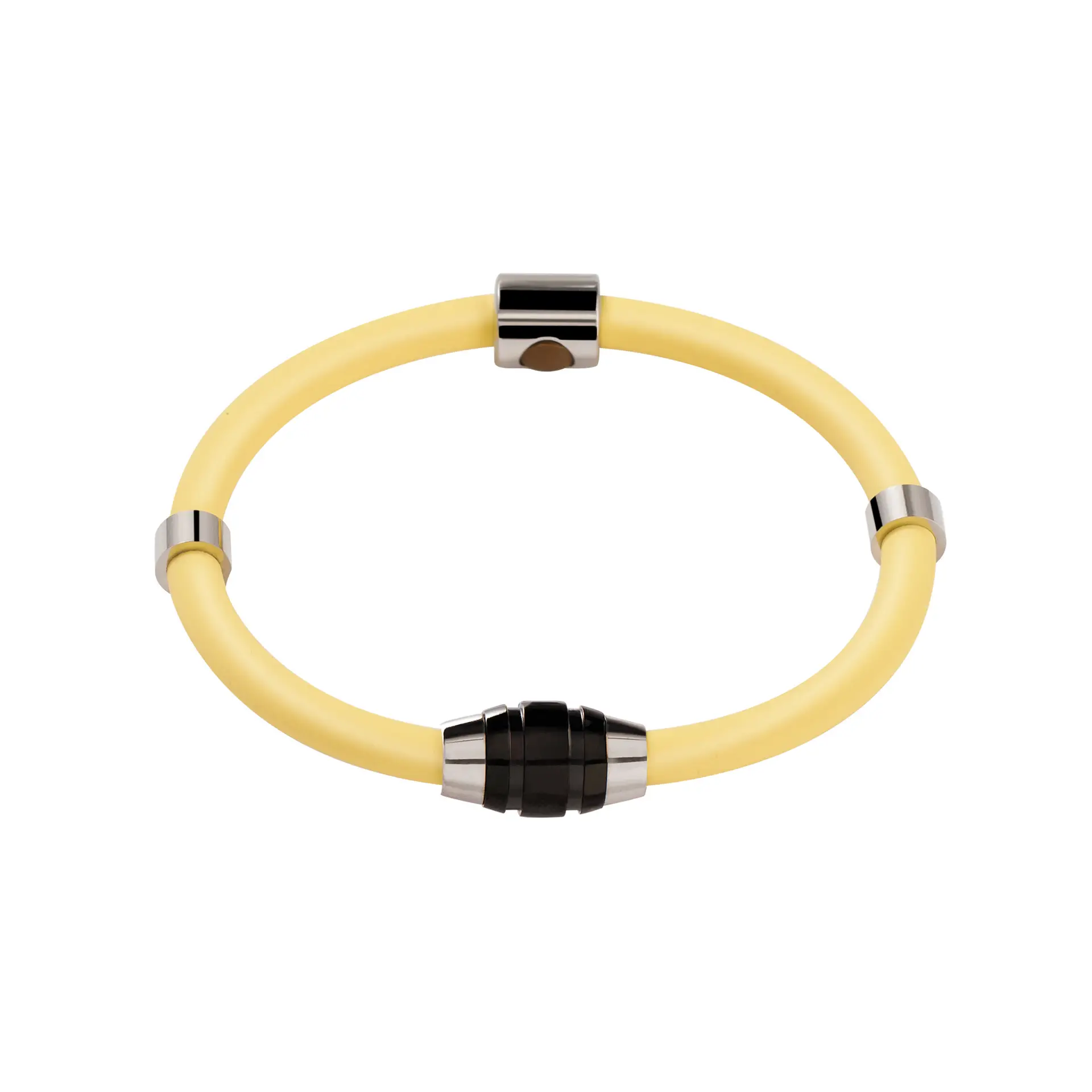 Anion Energy Silicone Bracelet Magnetic Snap Men And Women