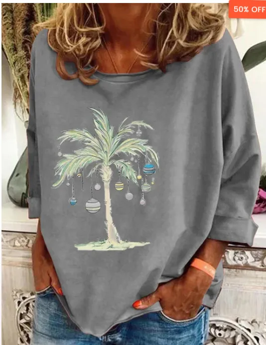 Women's Loose fitting Thin Long Sleeve T shirt Gray - Shop at LoveMi