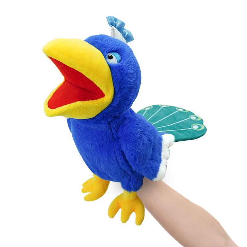 Peacock Hand Puppet