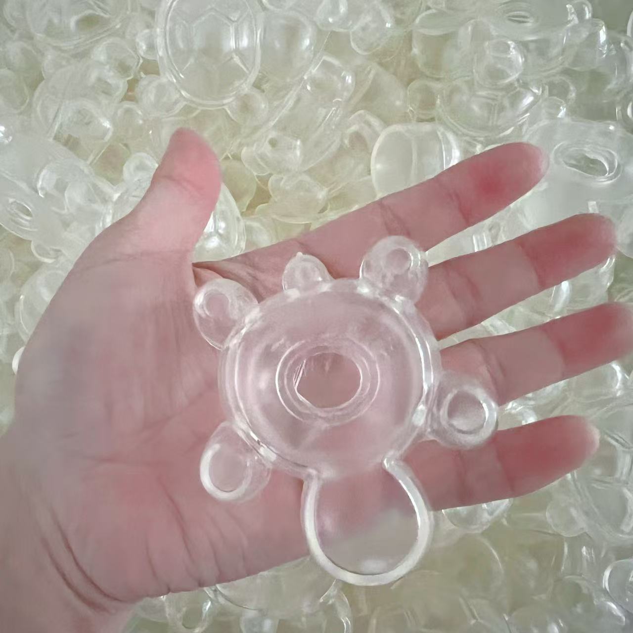 Simulation Turtle Squeeze Toy TPR Transparent Ball Skin Stress-relief Toy 3