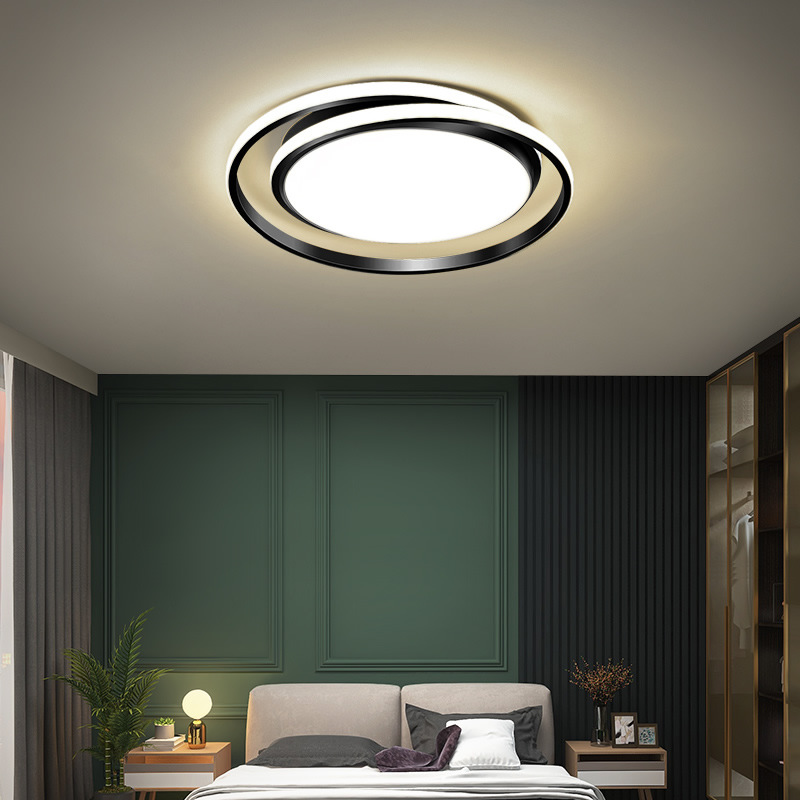 Simple And Retro Master Bedroom Ceiling Light
