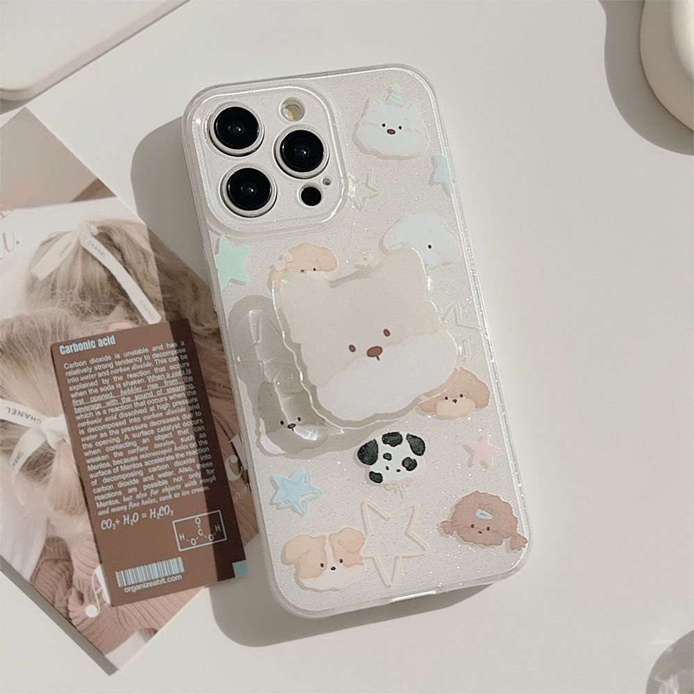 Double-layer Glitter Phone Case Soft Cover