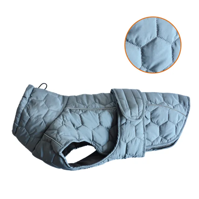 Dog Clothes Thickened Warm Outdoor Gray - Shop at LoveMi