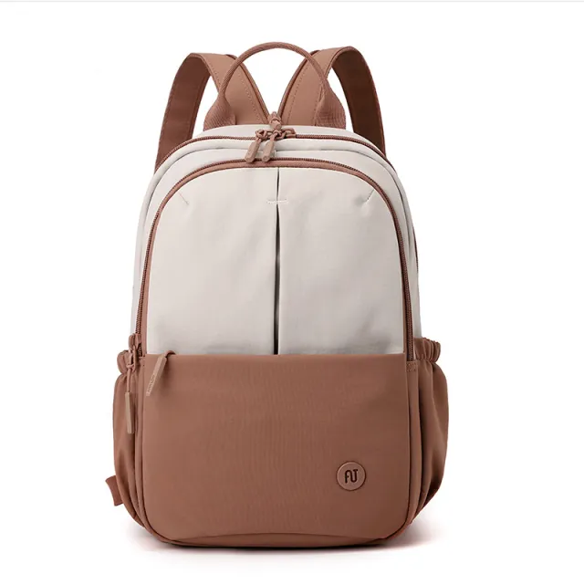 Fashion Outdoor Trendy Women's Bag Contrast Color Backpack Pink - Shop at LoveMi