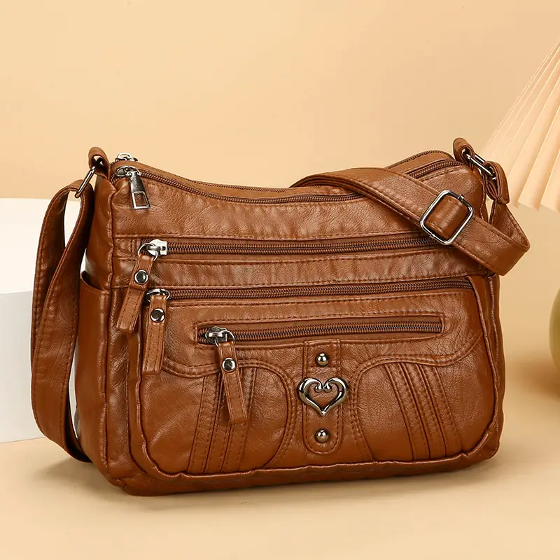 Multi-pocket Practical Casual Shoulder Bag