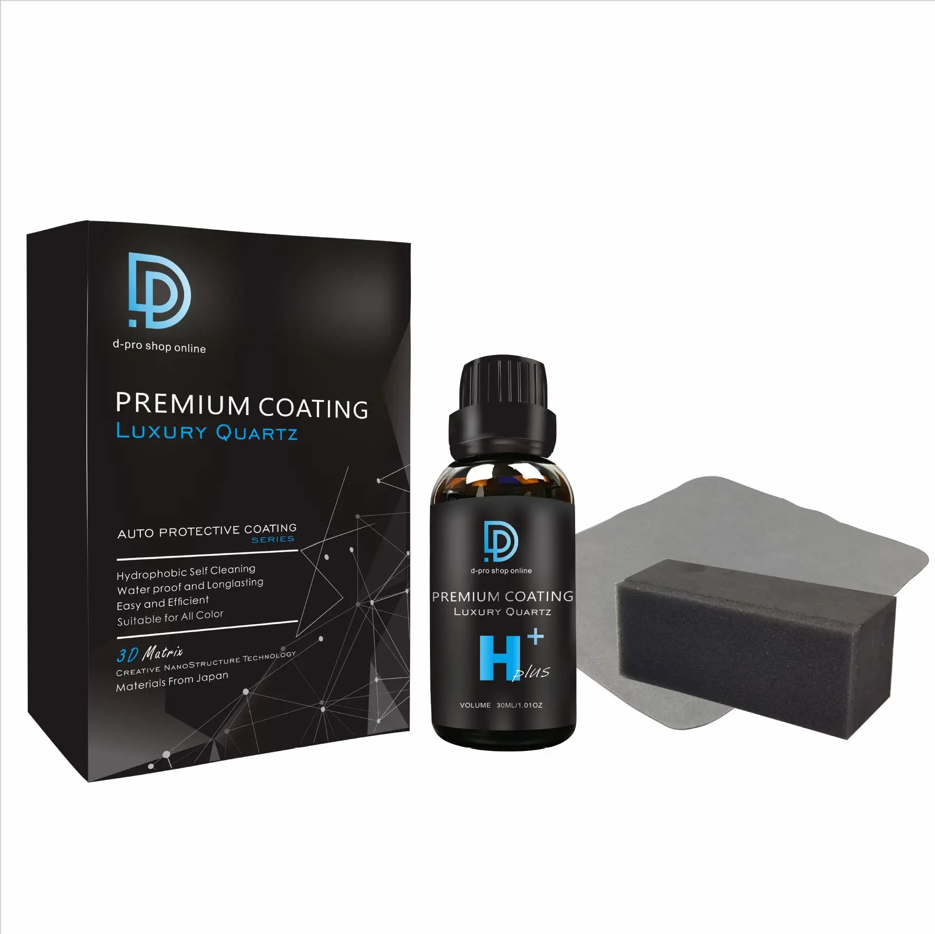 DPro Premium Ceramic Coating Upgrade H Plus Luxury Quartz