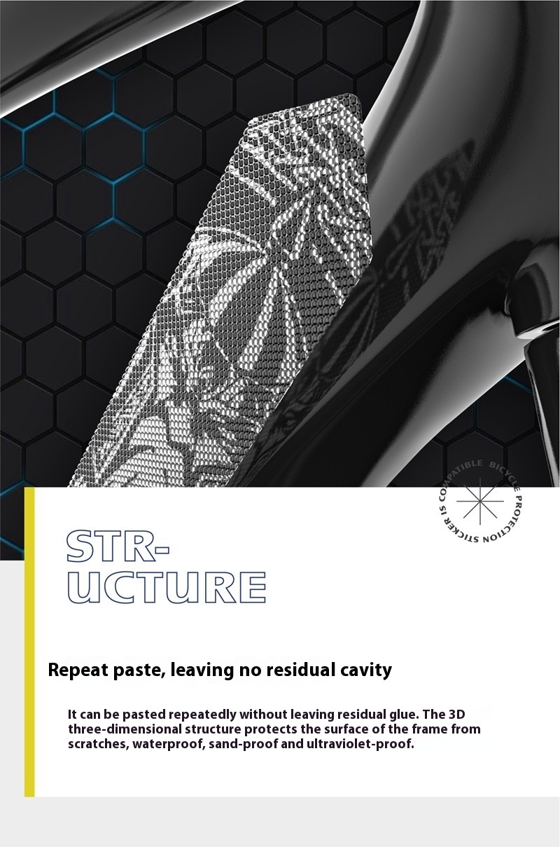 Mountain Bike Scratch-resistant Waterproof Protective Film - Image 10